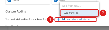 Add a custom add-in › Add from File